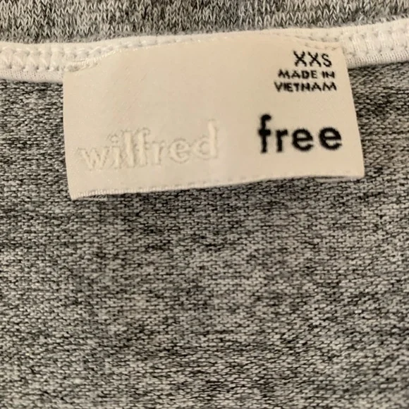Aritzia Wilfred Free Gail Heather Dress  XXS. - Picture 6 of 8